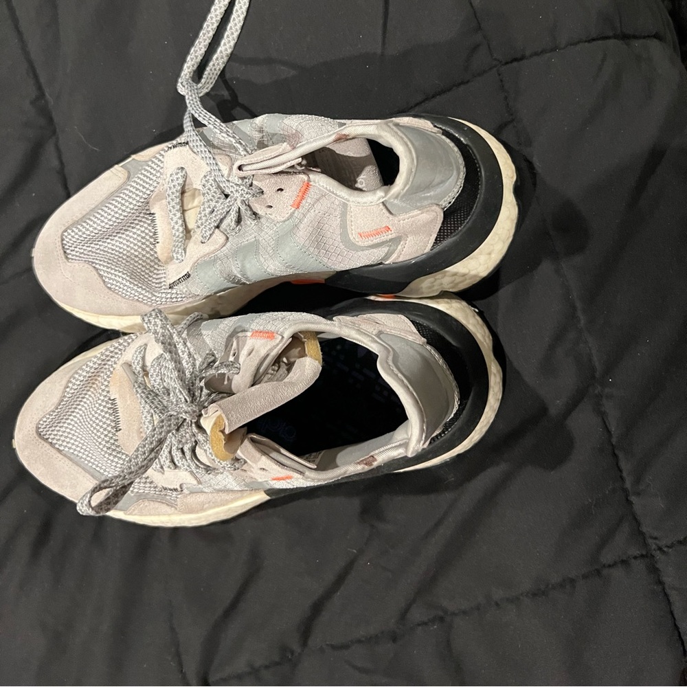 Adidas worn men’s shoes 9.5